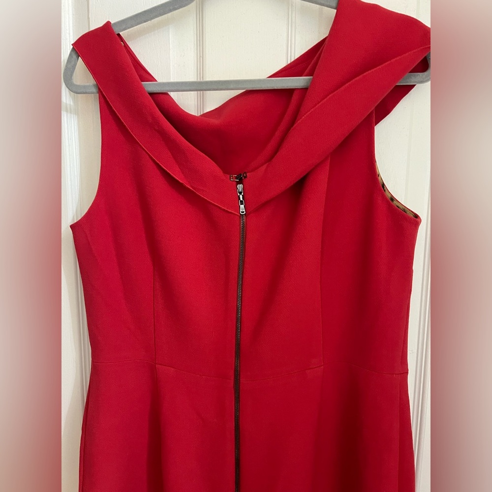 Rachel Roy Red Sleeveless Dress - Picture 8 of 15